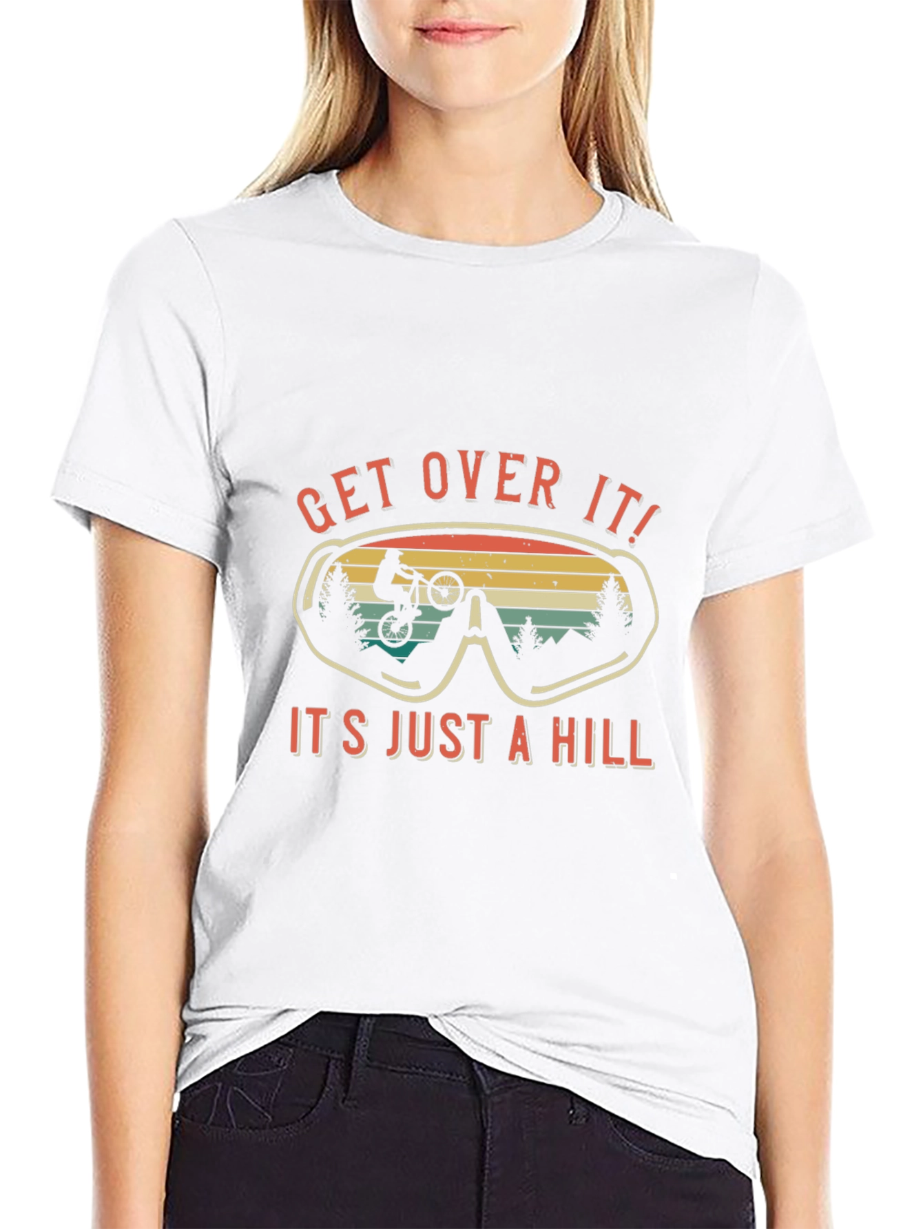 Get Over It Mountain Biking T-Shirt