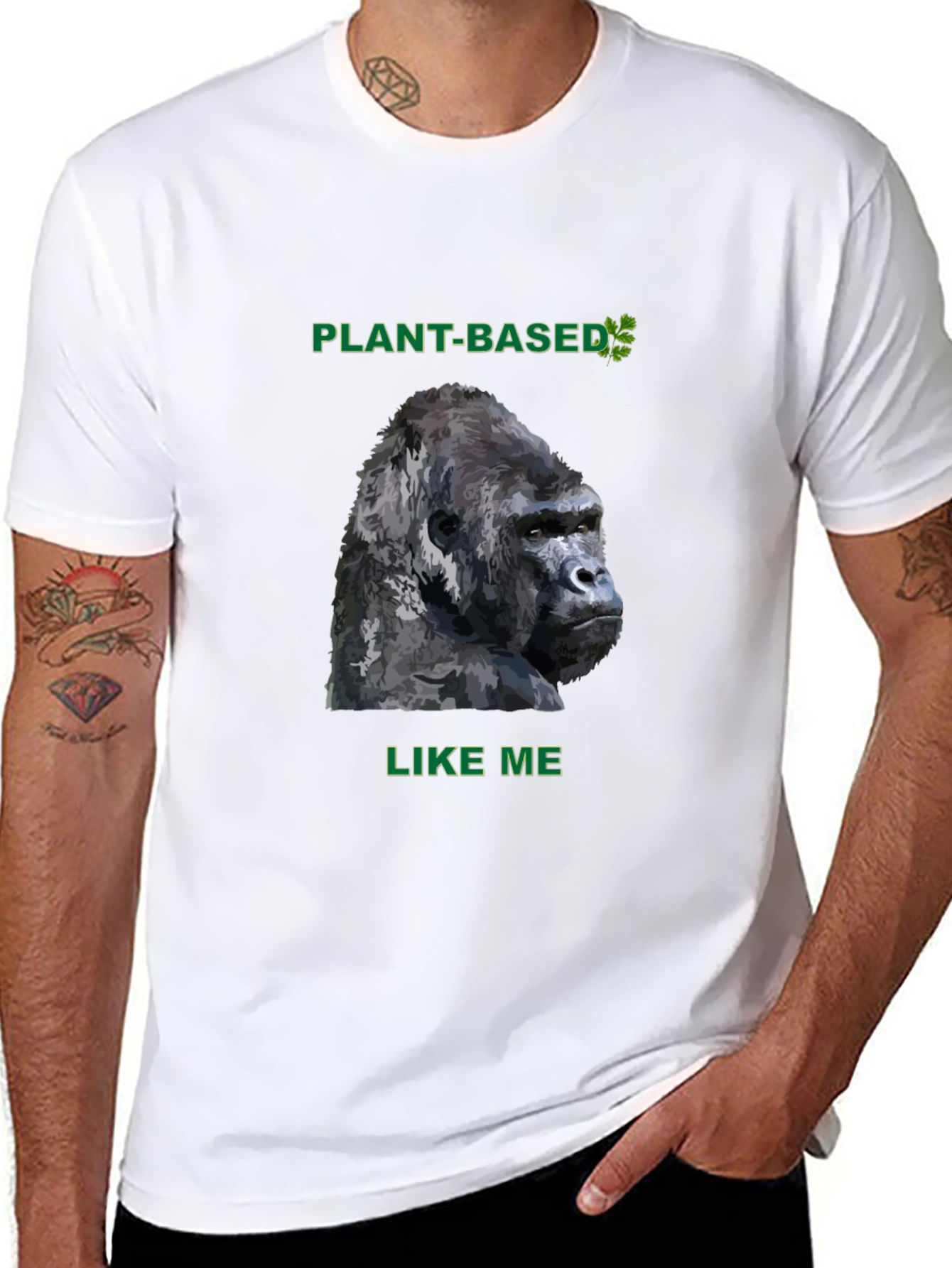 Plant-Based Gorilla T-Shirt