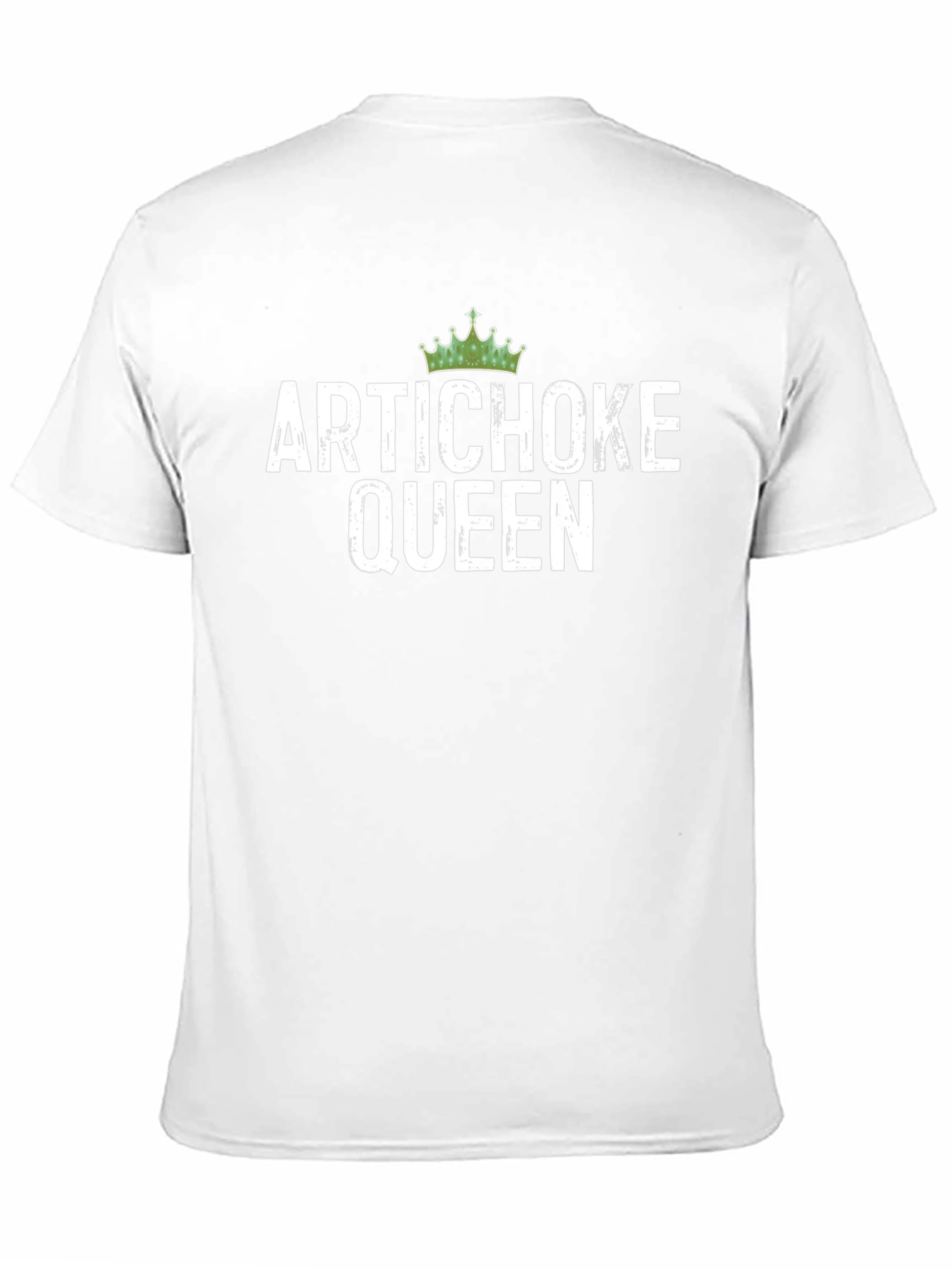 Artichoke Queen Graphic Tee - Unisex Black T-Shirt