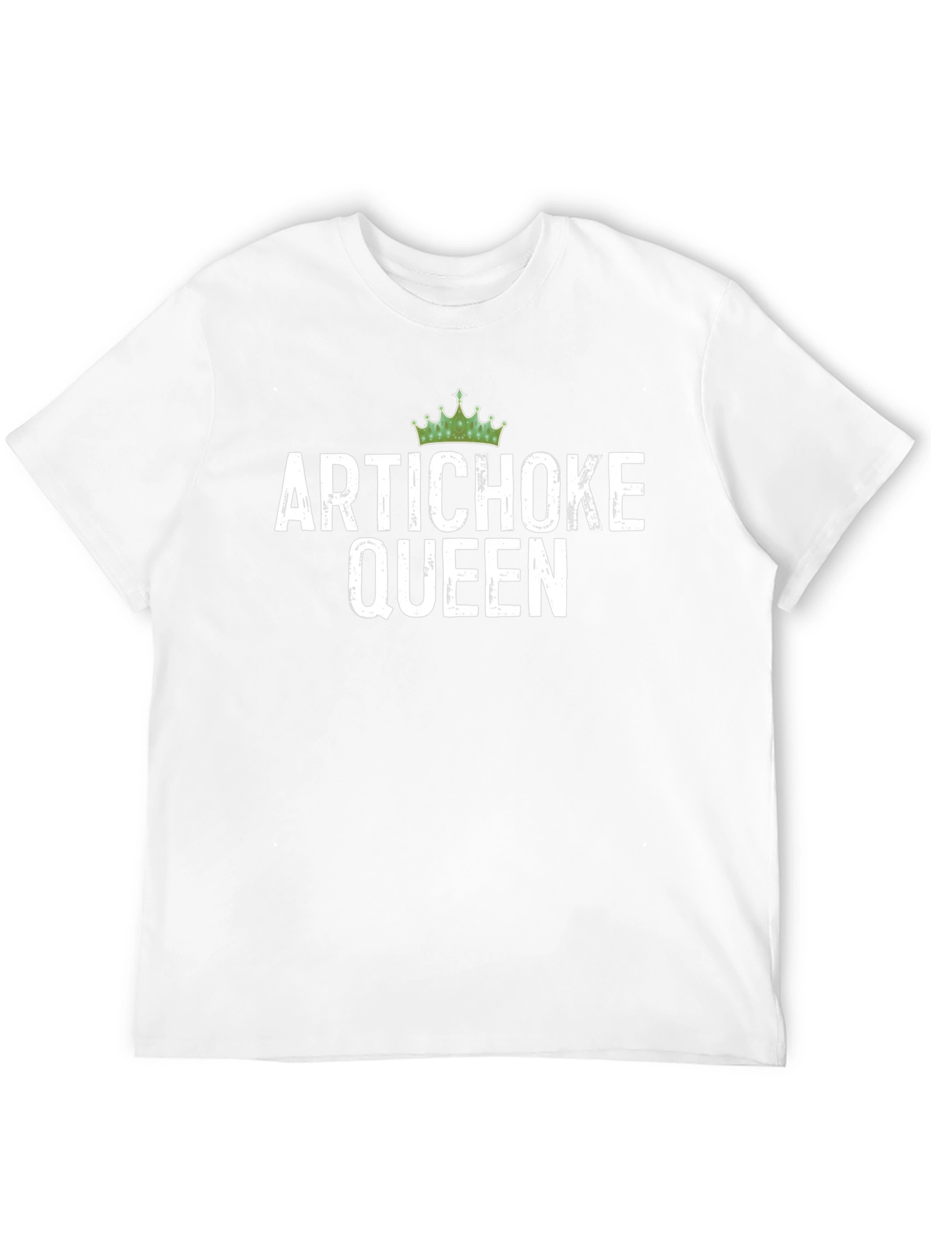 Artichoke Queen Graphic Tee - Unisex Black T-Shirt