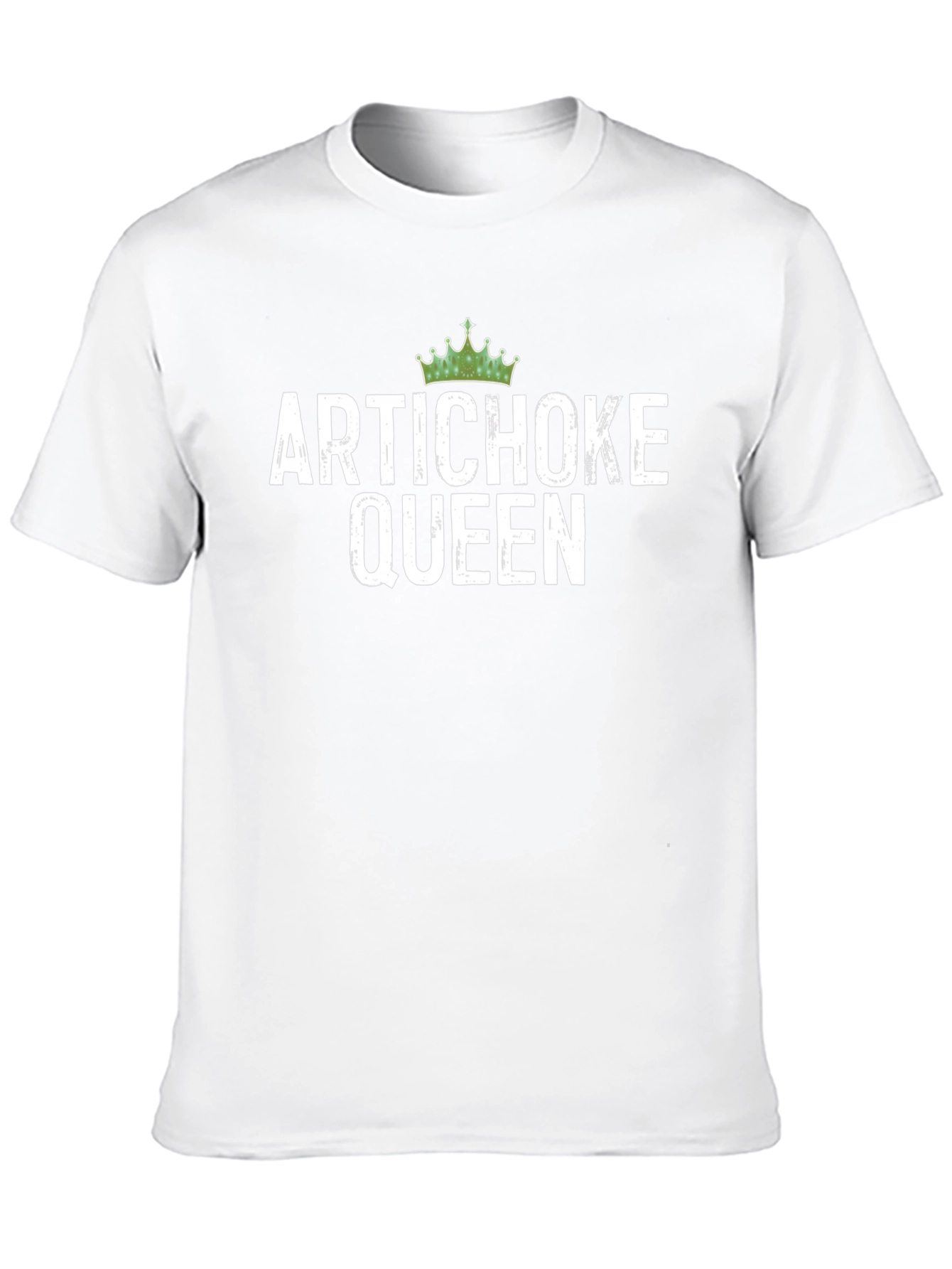 Artichoke Queen Graphic Tee - Unisex Black T-Shirt