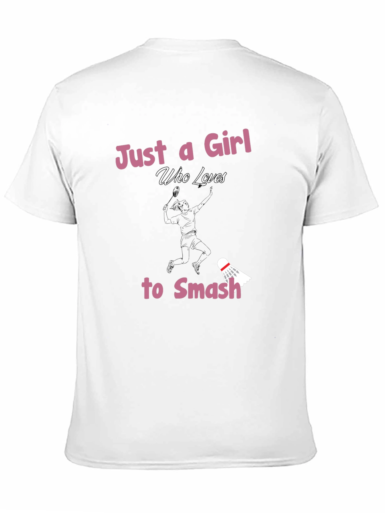 Badminton Girls Smash T-Shirt