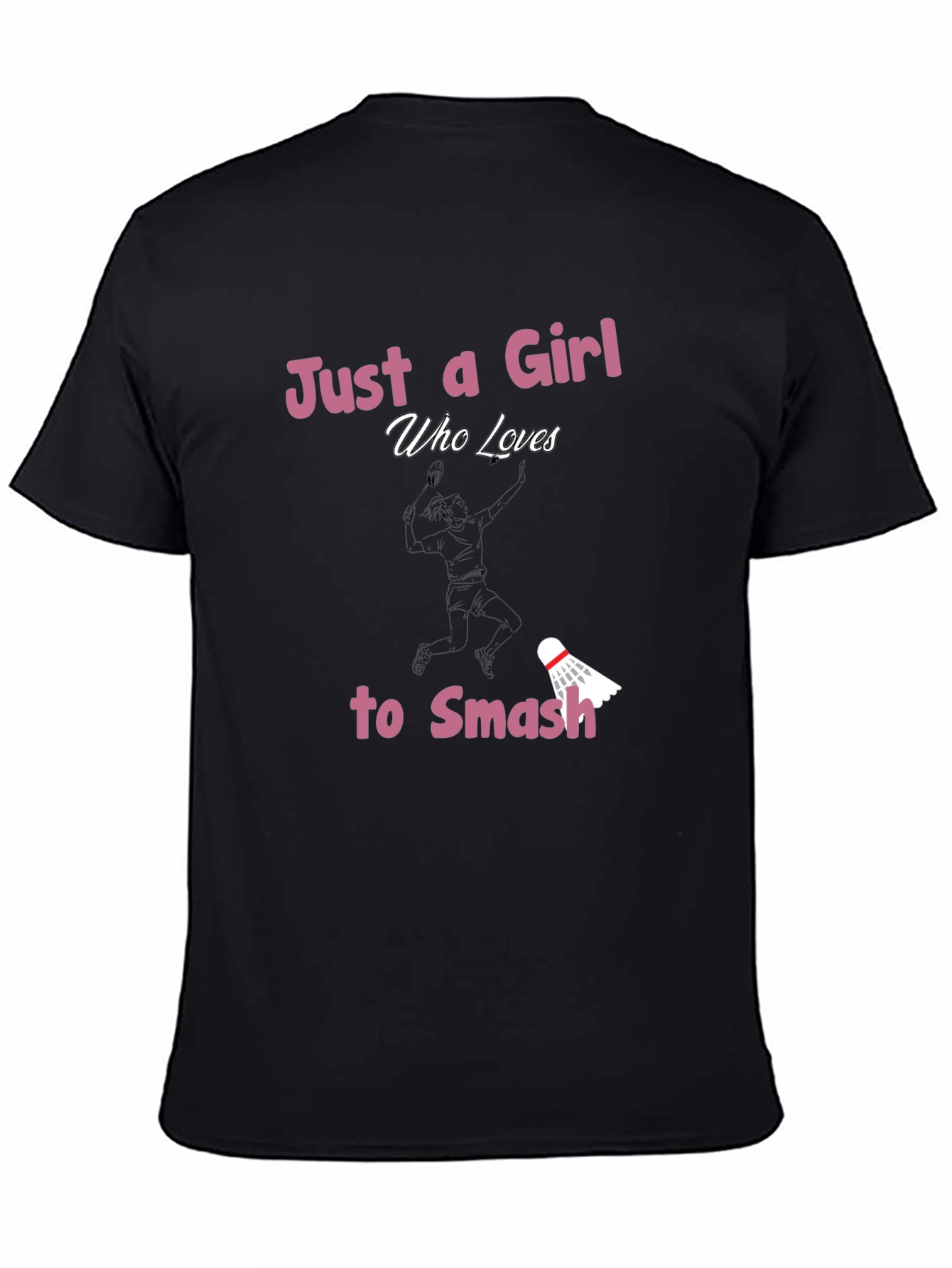 Badminton Girls Smash T-Shirt