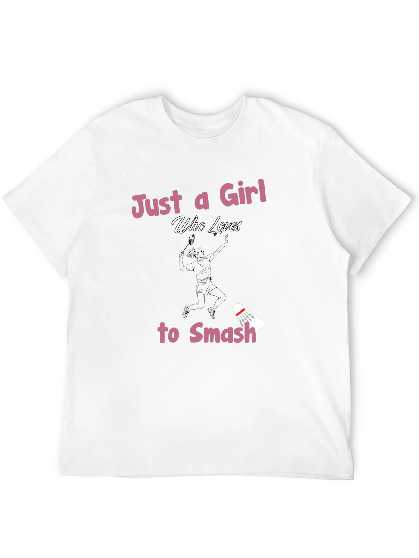 Badminton Girls Smash T-Shirt