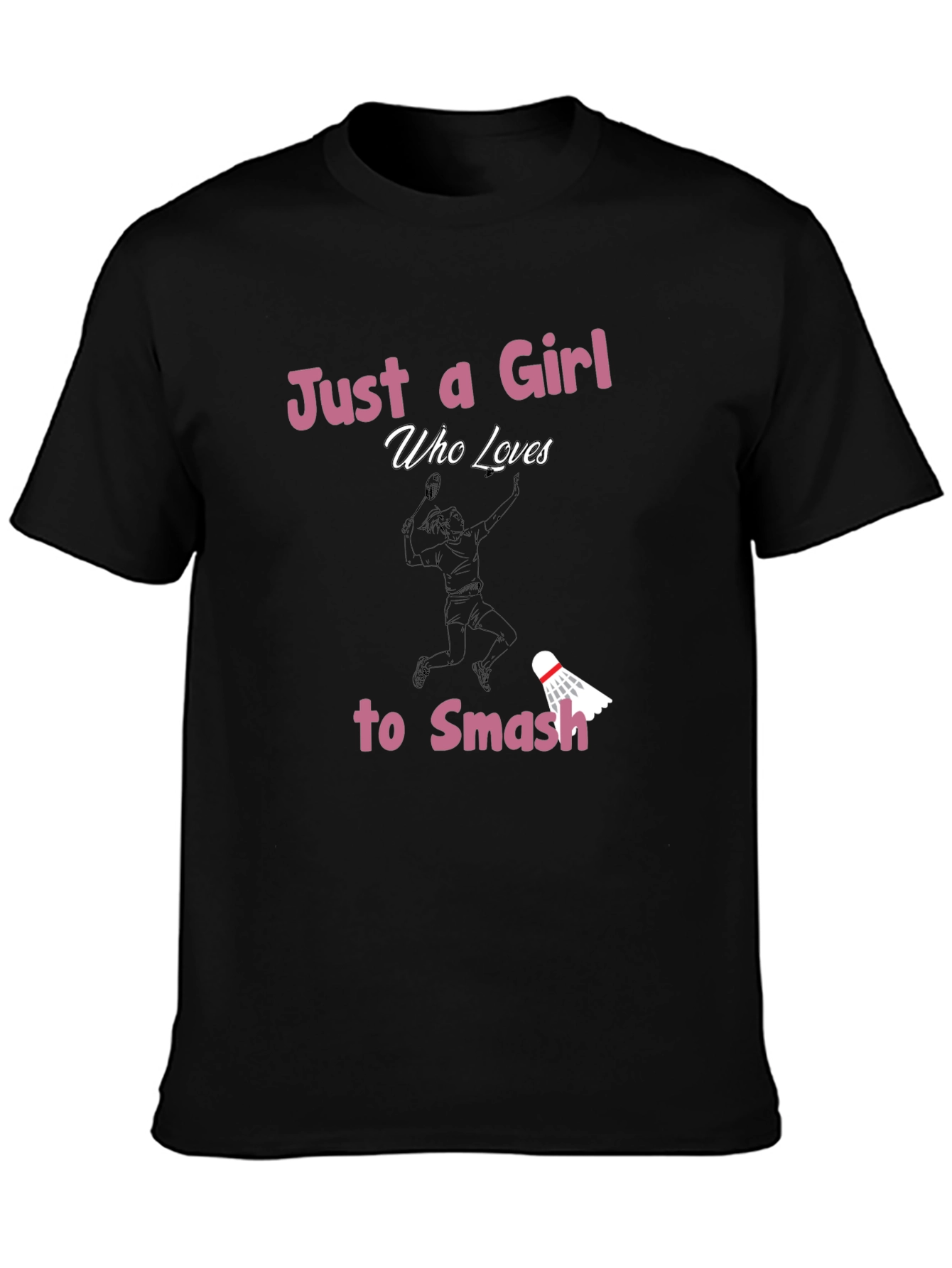 Badminton Girls Smash T-Shirt