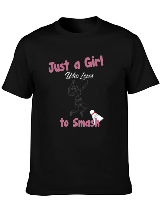 Badminton Girls Smash T-Shirt