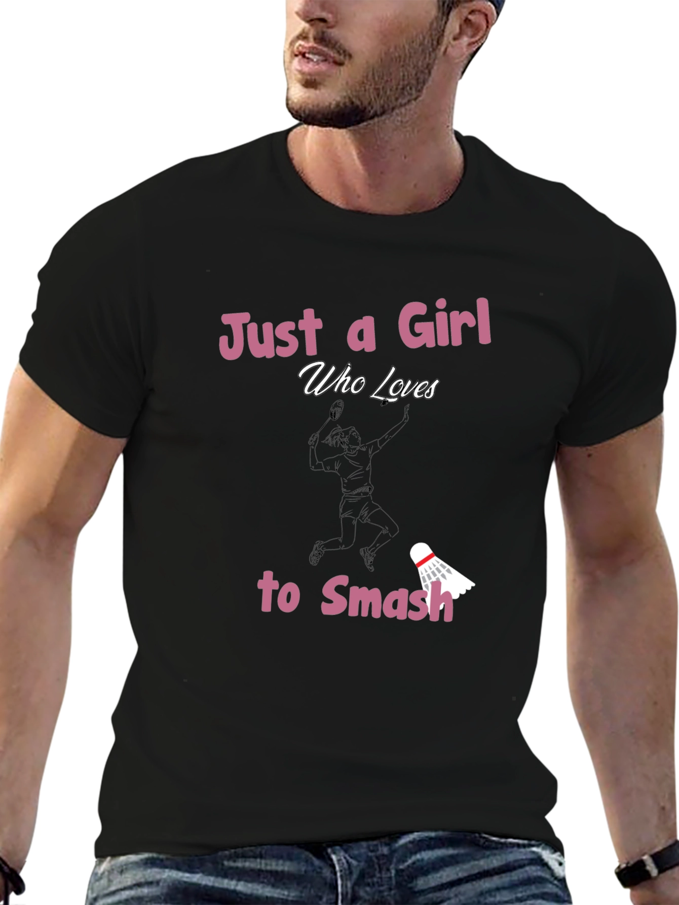 Badminton Girls Smash T-Shirt