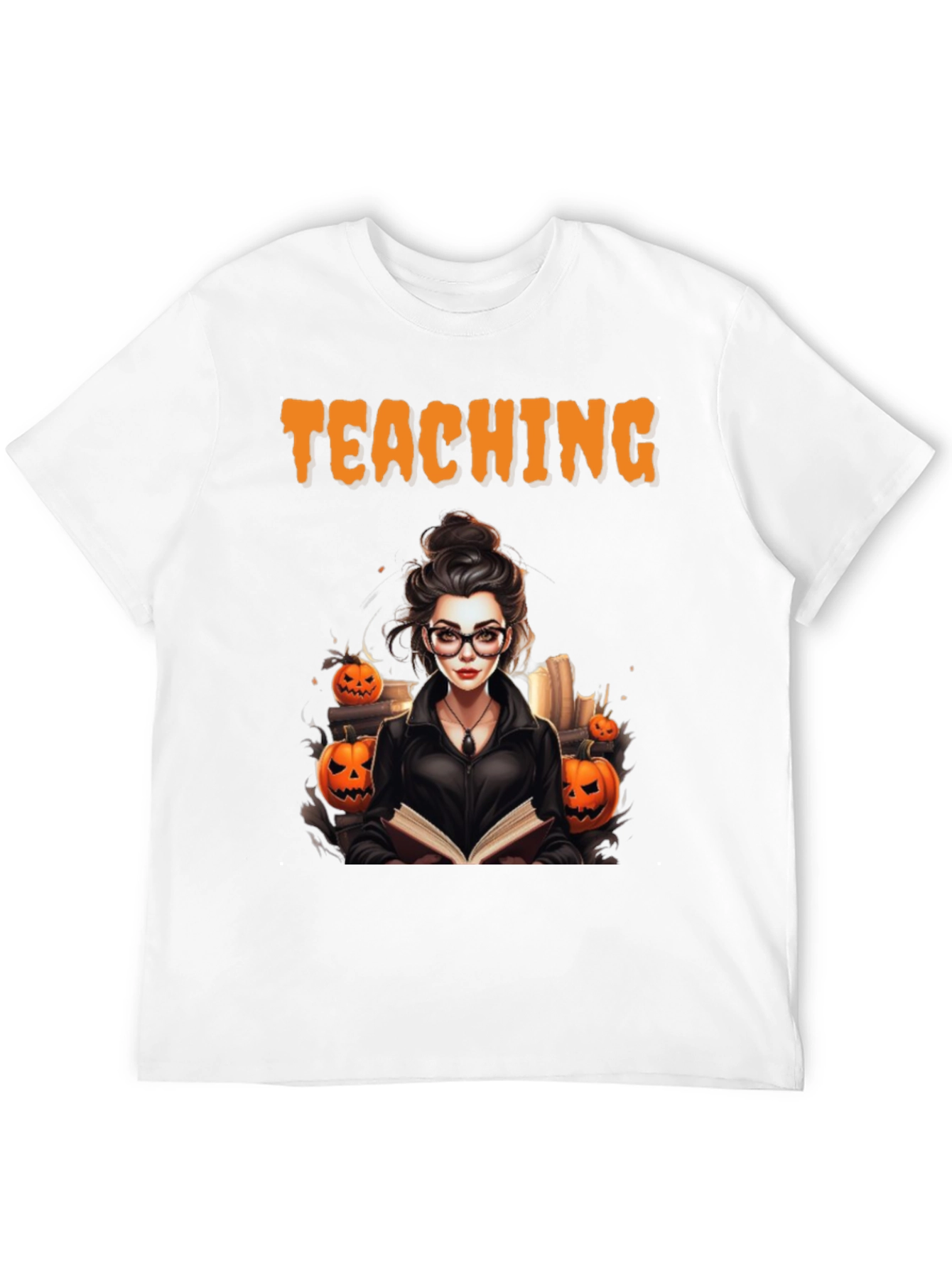 Halloween Teacher T-Shirt - Spooky Teaching Tee