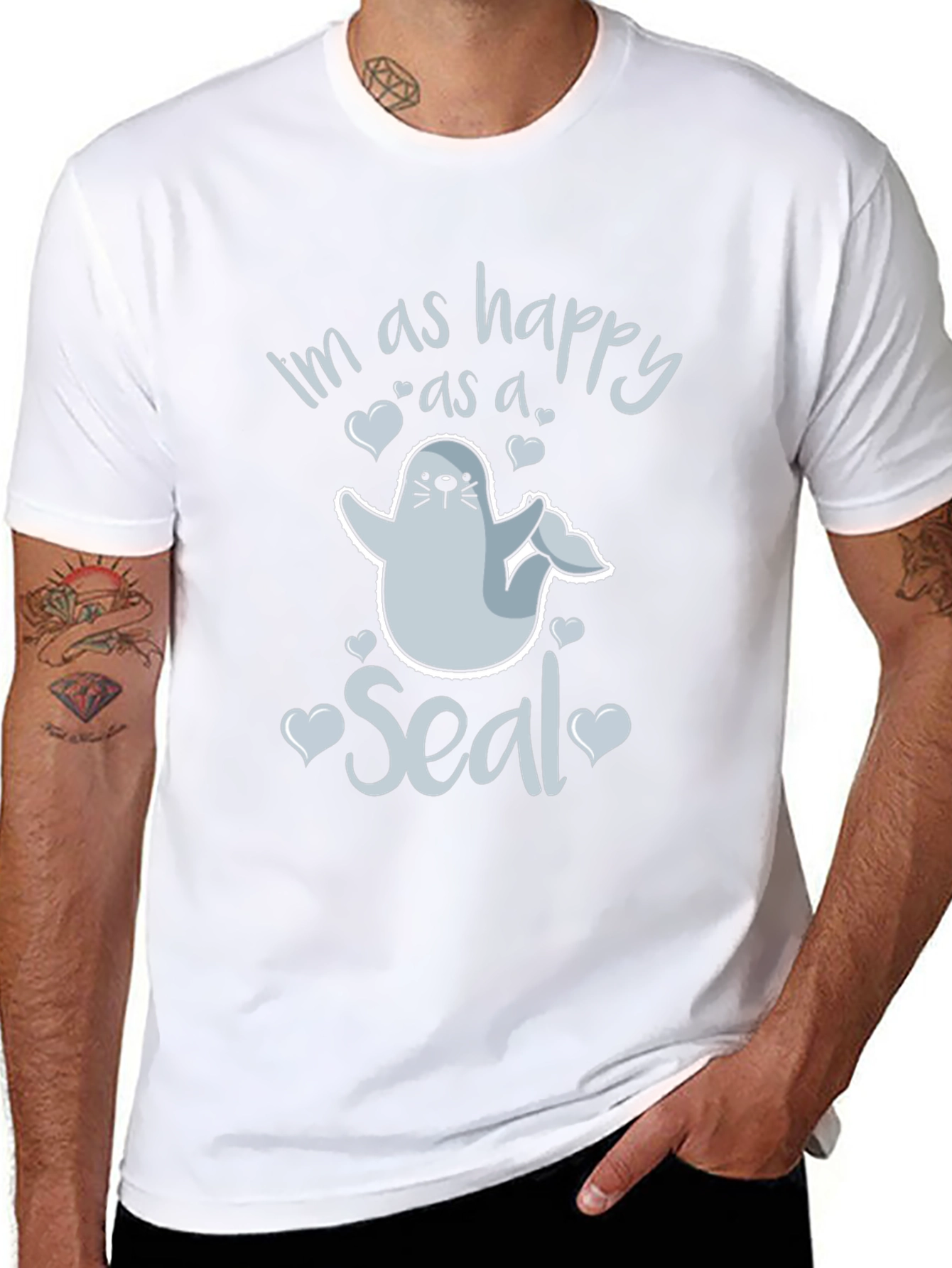 Happy as a Seal Graphic Tee | Unisex
