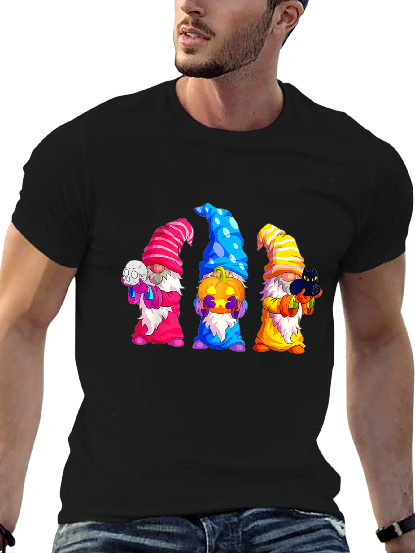 Halloween Gnomes T-Shirt: Festive & Fun!