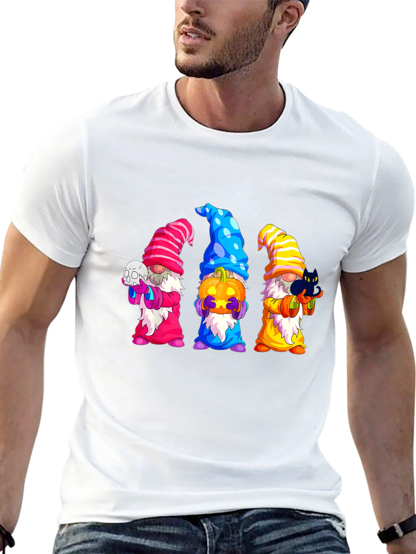 Halloween Gnomes T-Shirt: Festive & Fun!