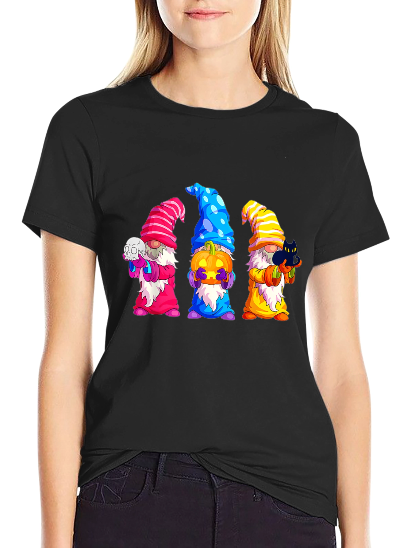 Halloween Gnomes T-Shirt: Festive & Fun!