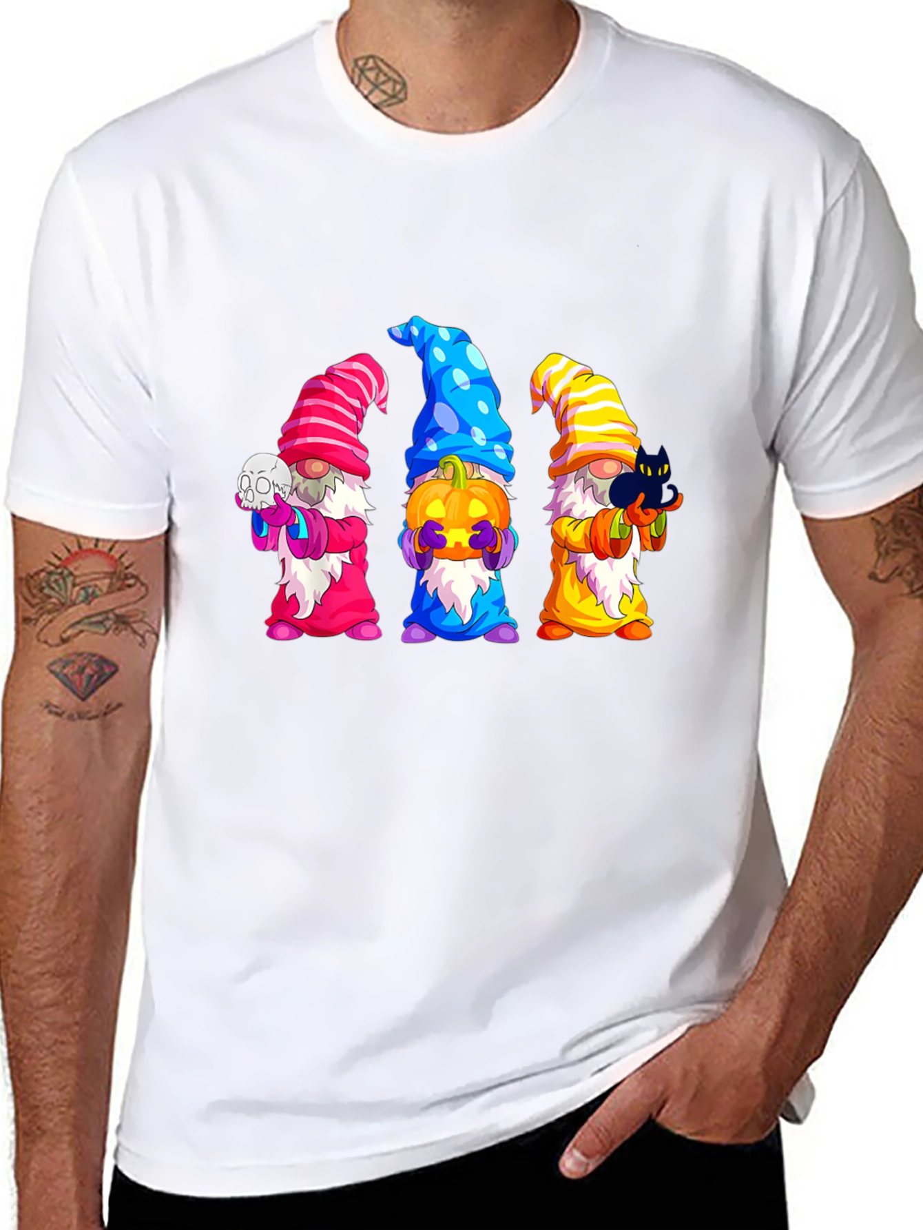 Halloween Gnomes T-Shirt: Festive & Fun!