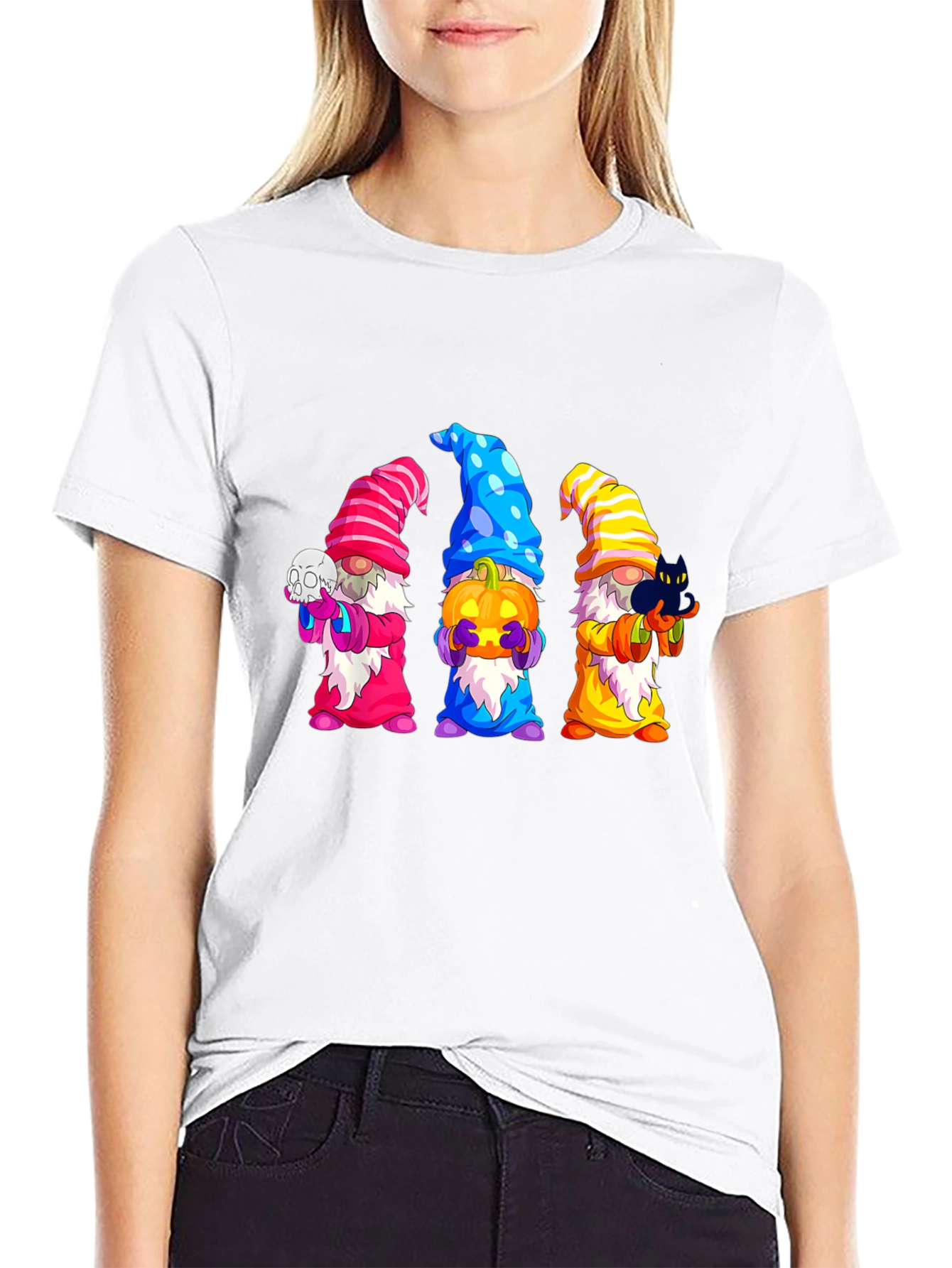 Halloween Gnomes T-Shirt: Festive & Fun!