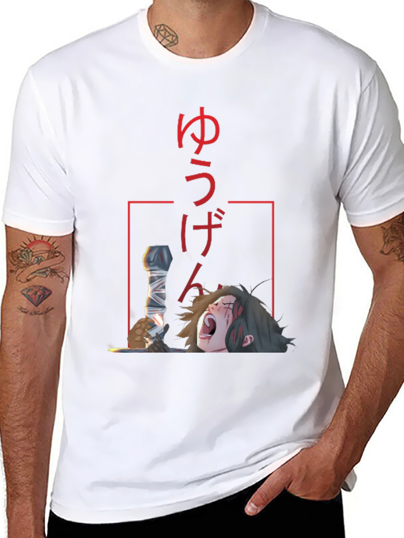 Anime Graphic Tee - Manga Style Shirt