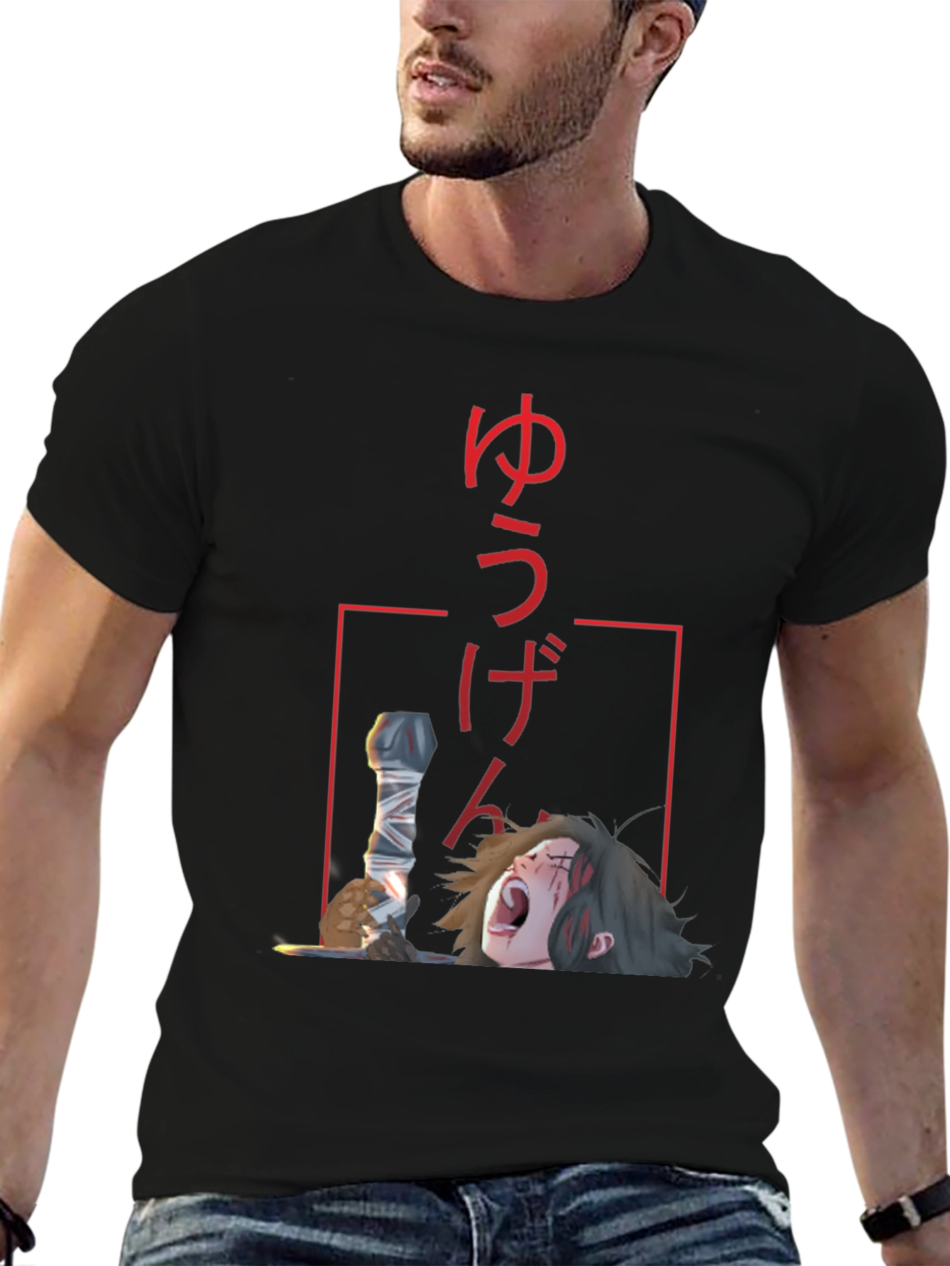 Anime Graphic Tee - Manga Style Shirt