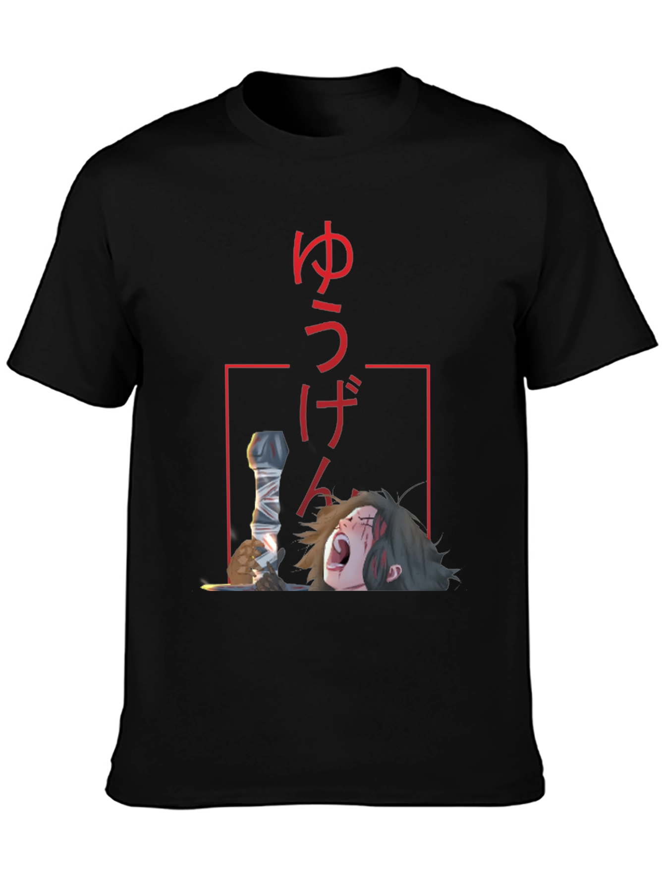 Anime Graphic Tee - Manga Style Shirt