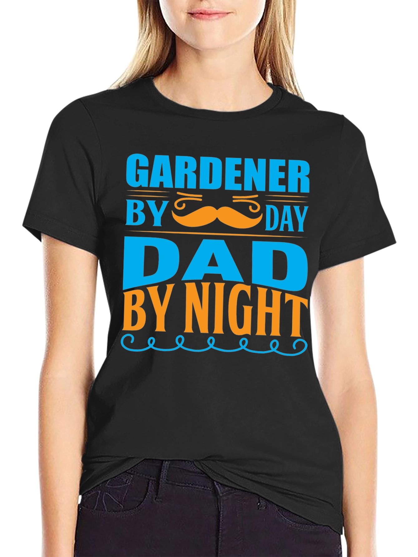 Gardener Dad T-Shirt: Day & Night Fun