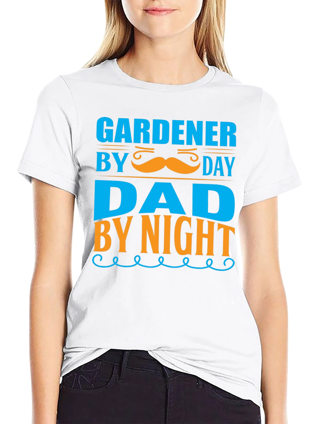 Gardener Dad T-Shirt: Day & Night Fun
