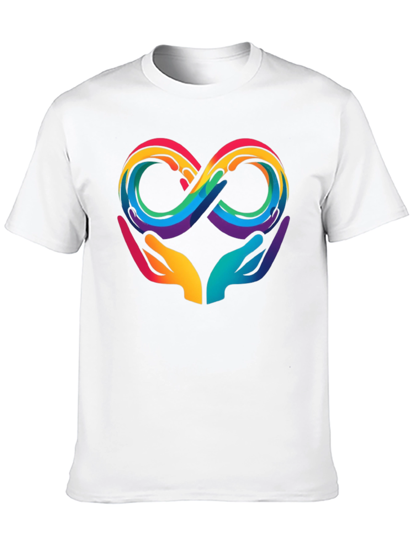 Autism Awareness Infinity Heart Hands T-Shirt
