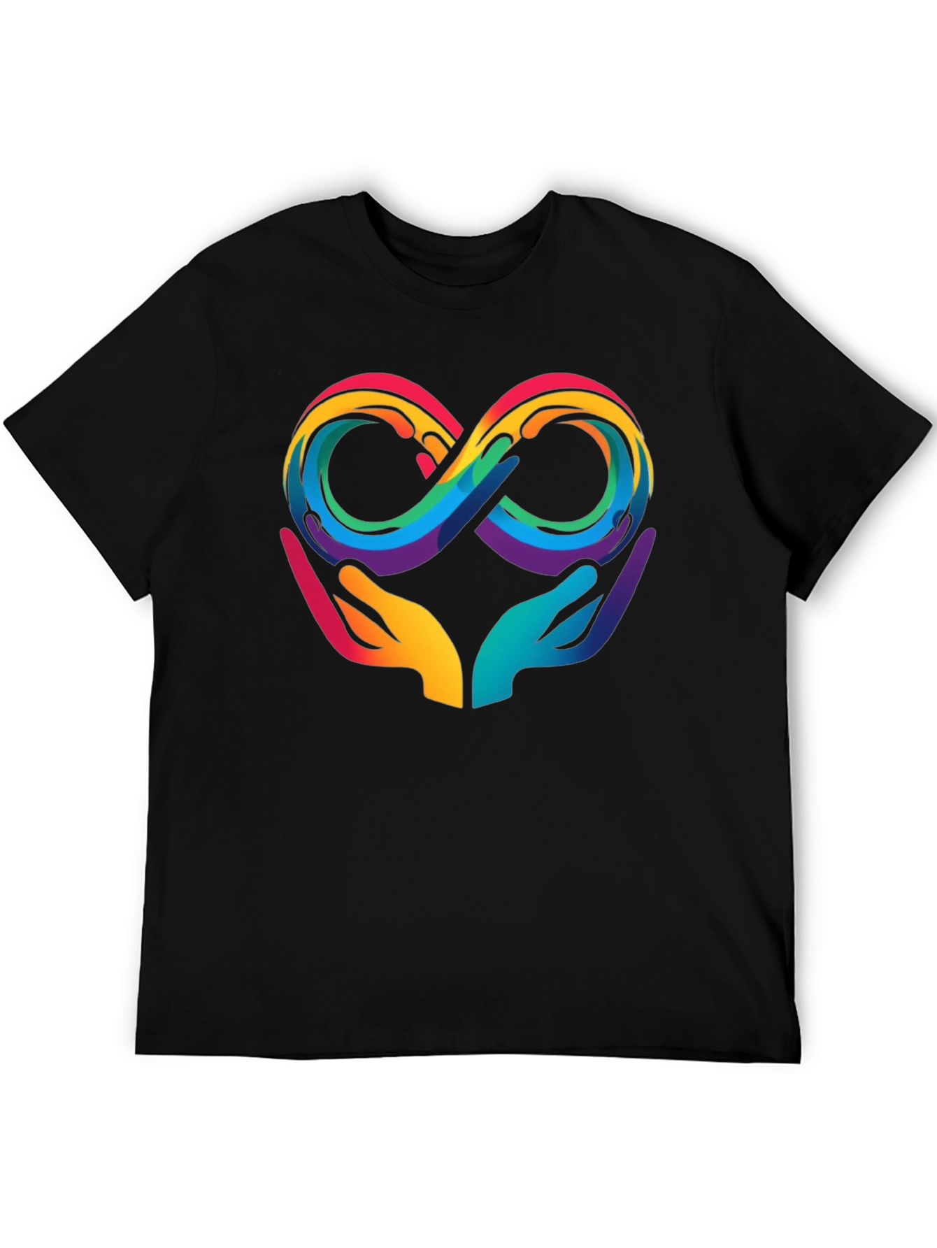 Autism Awareness Infinity Heart Hands T-Shirt