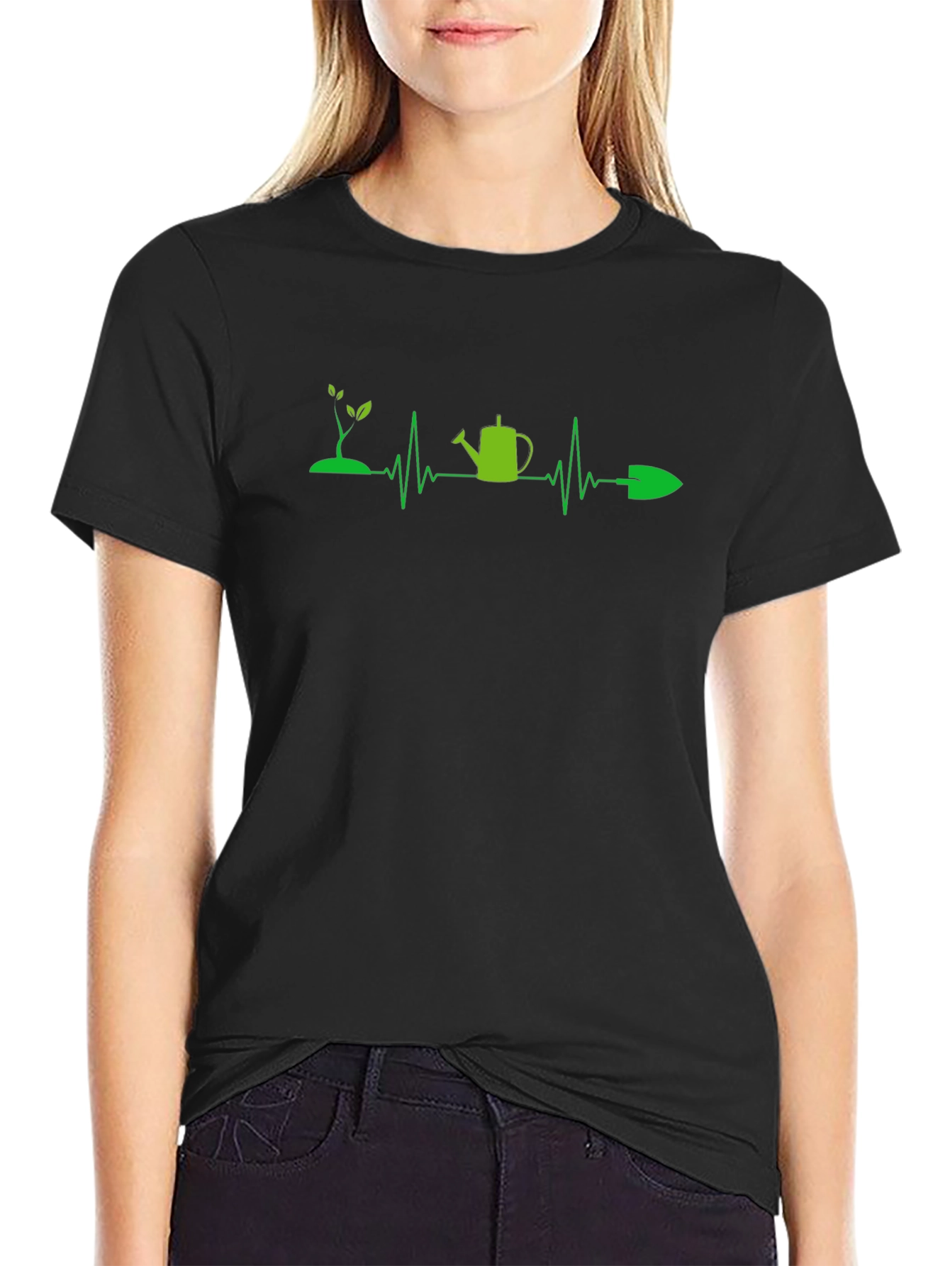 Gardeners Heartbeat T-Shirt - Nature Lover Tee