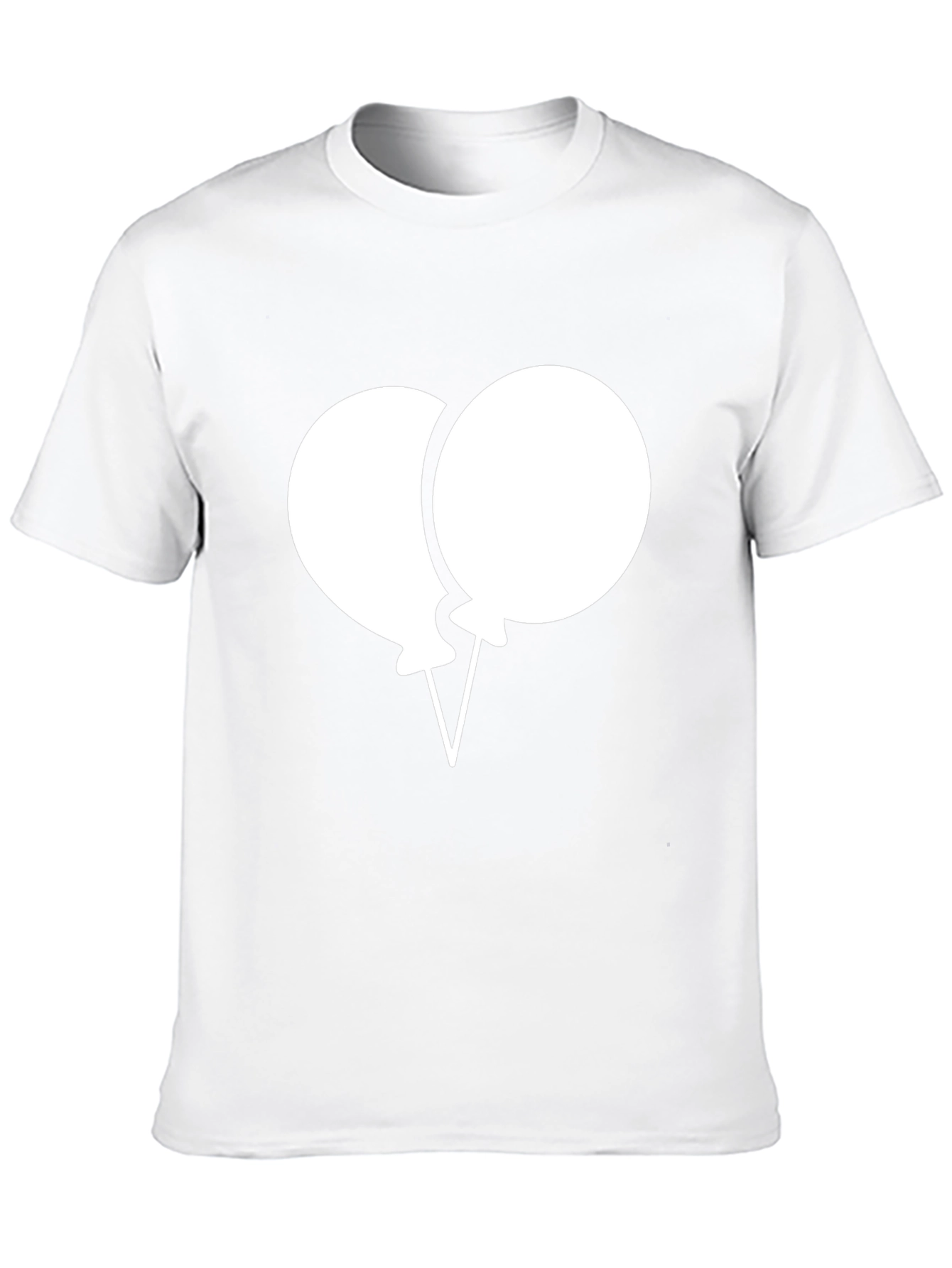 Balloon Graphic Tee - Mens Black T-Shirt