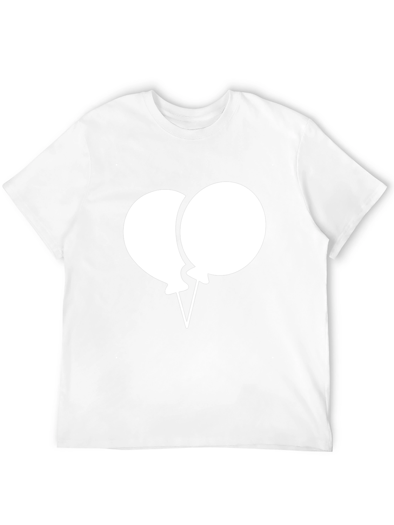 Balloon Graphic Tee - Mens Black T-Shirt