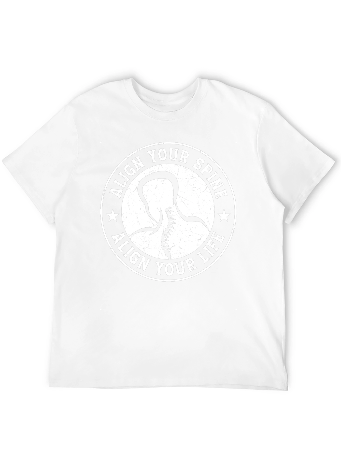 Align Your Spine Align Your Life Graphic T-Shirt