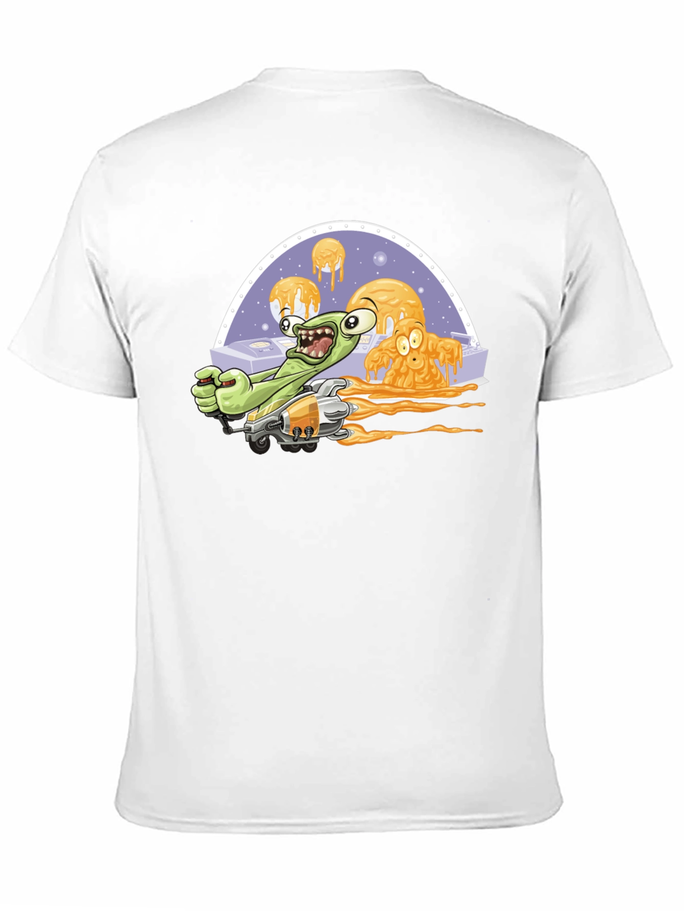 Space Cartoon Graphic Tee
