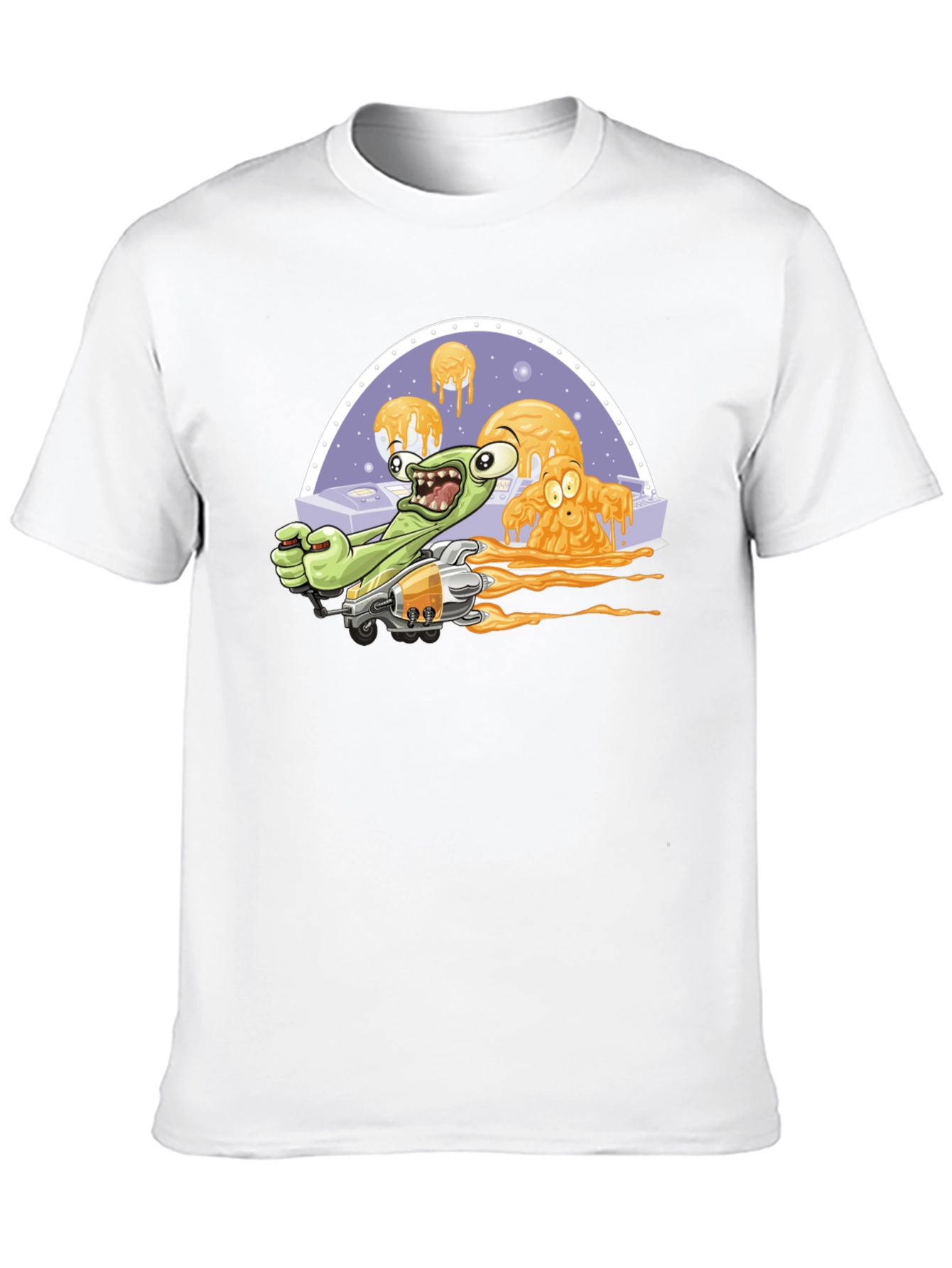 Space Cartoon Graphic Tee
