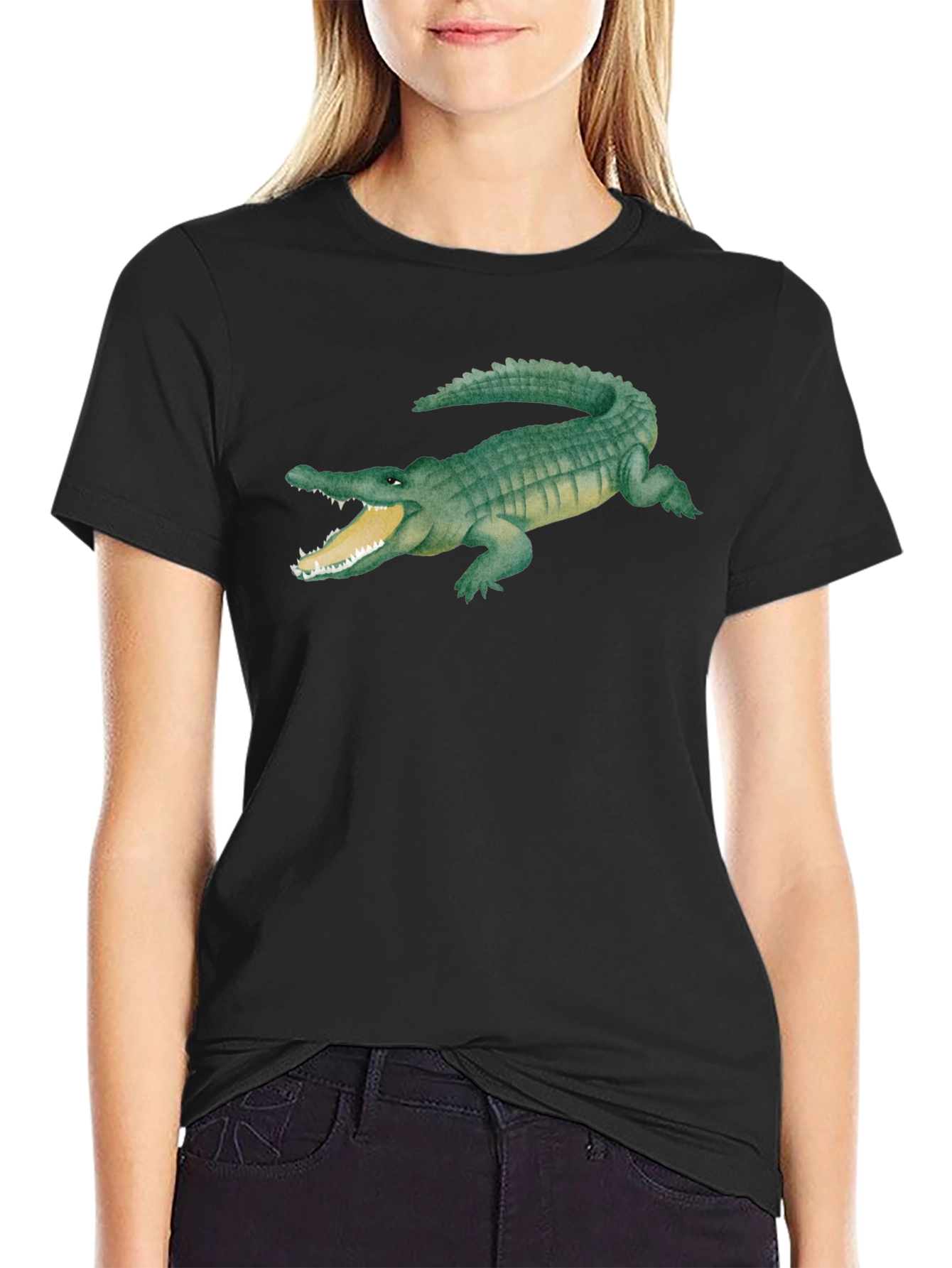 Alligator Graphic T-Shirt - Cool Reptile Design