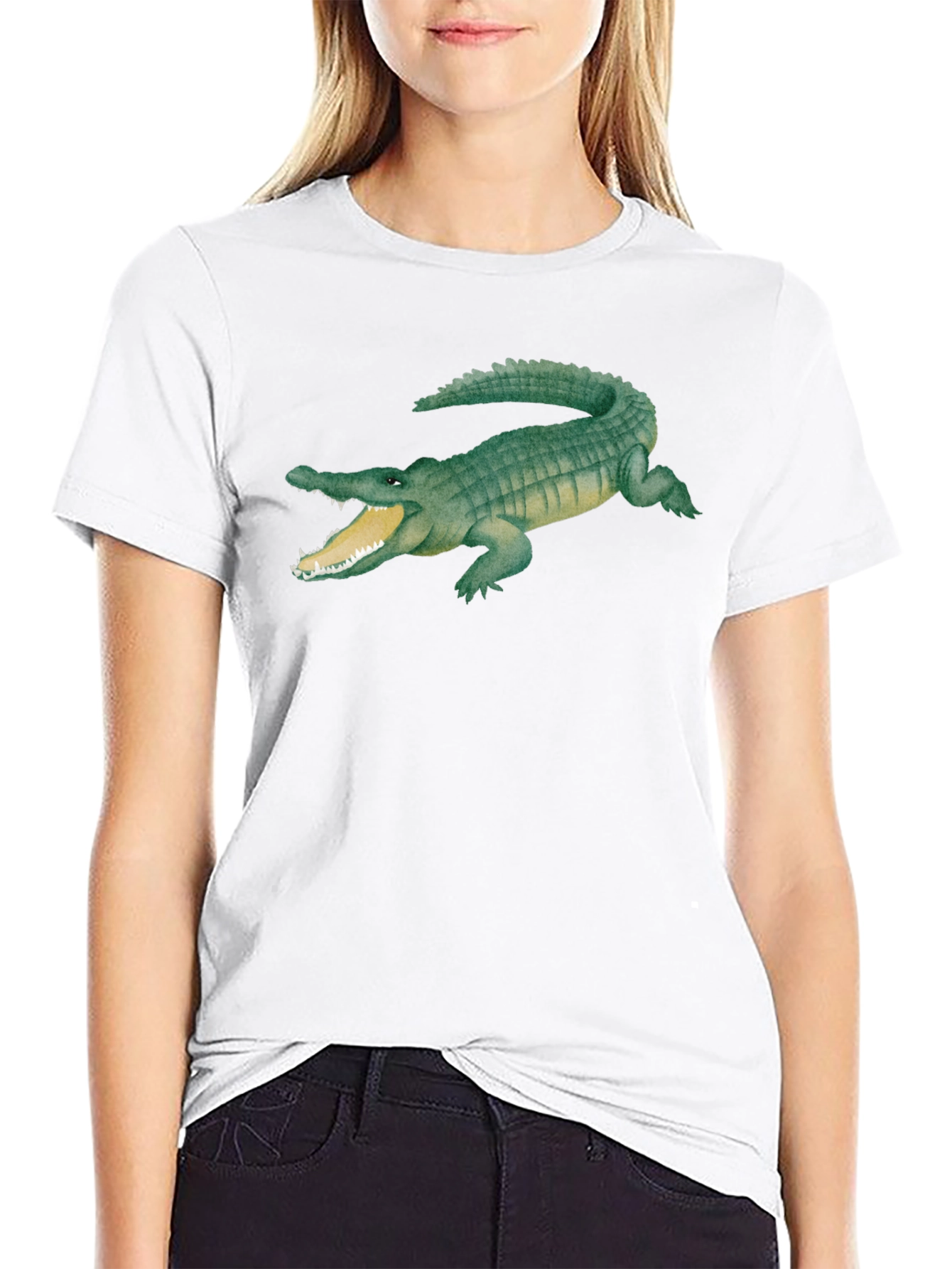 Alligator Graphic T-Shirt - Cool Reptile Design