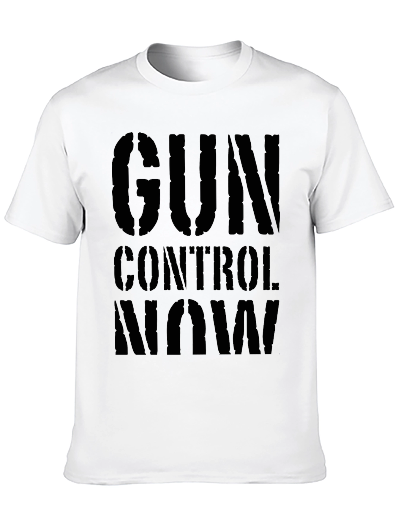 Gun Control Now Black Graphic T-Shirt
