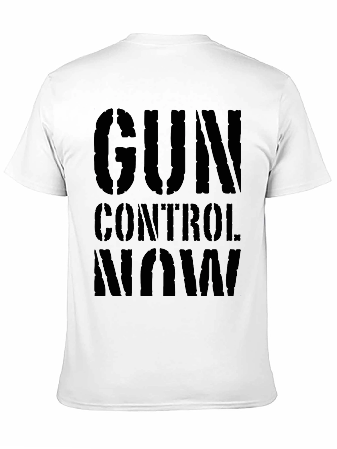 Gun Control Now Black Graphic T-Shirt