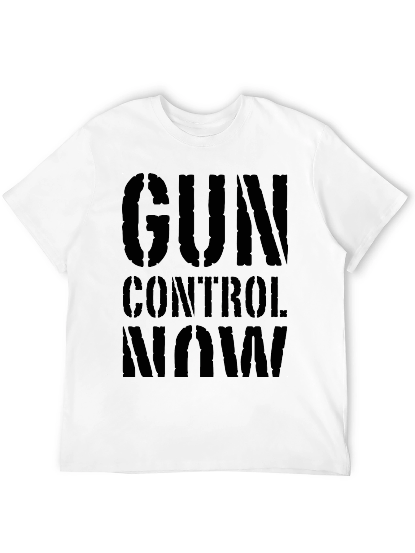 Gun Control Now Black Graphic T-Shirt