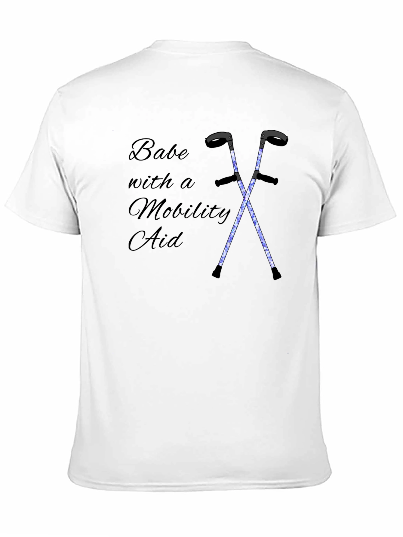 Babe with a Mobility Aid Graphic Tee