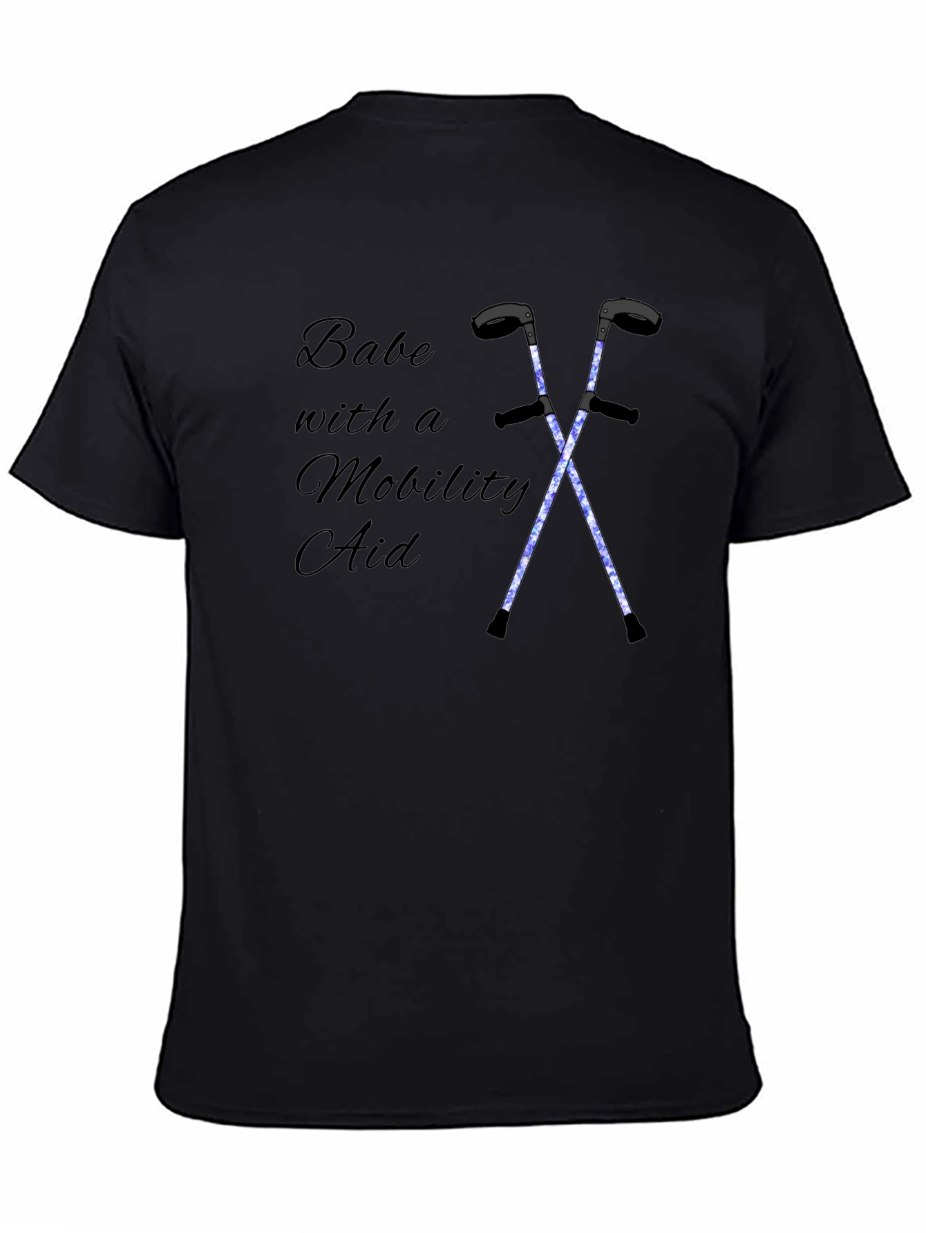 Babe with a Mobility Aid Graphic Tee
