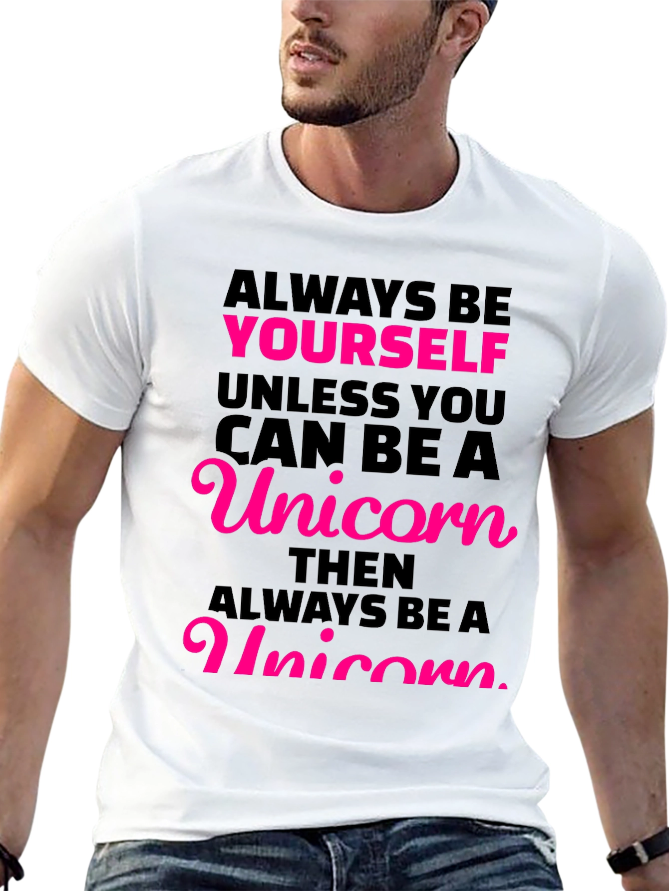 Always Be Yourself Unicorn Graphic Tee