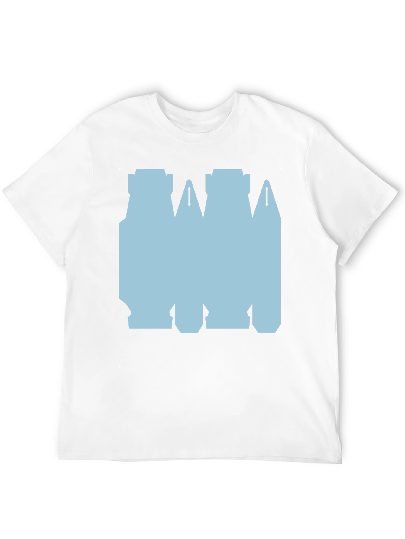 Abstract Design Tee - Black Cotton Casual Shirt