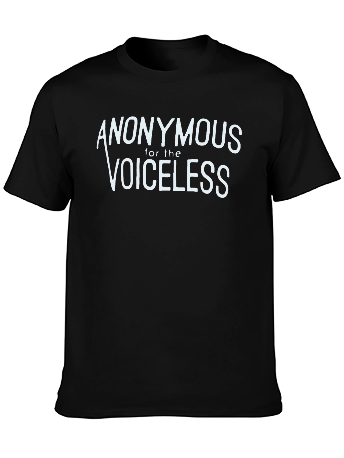 Anonymous for the Voiceless Black T-Shirt