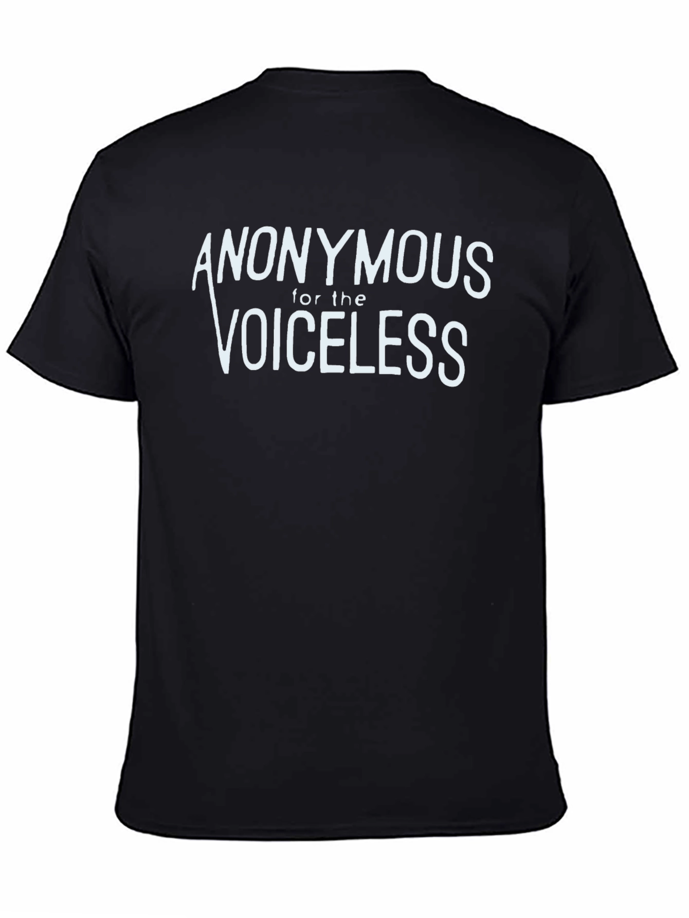 Anonymous for the Voiceless Black T-Shirt