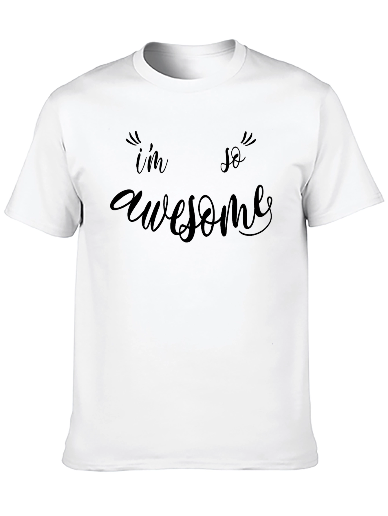 Awesome Graphic Black T-Shirt