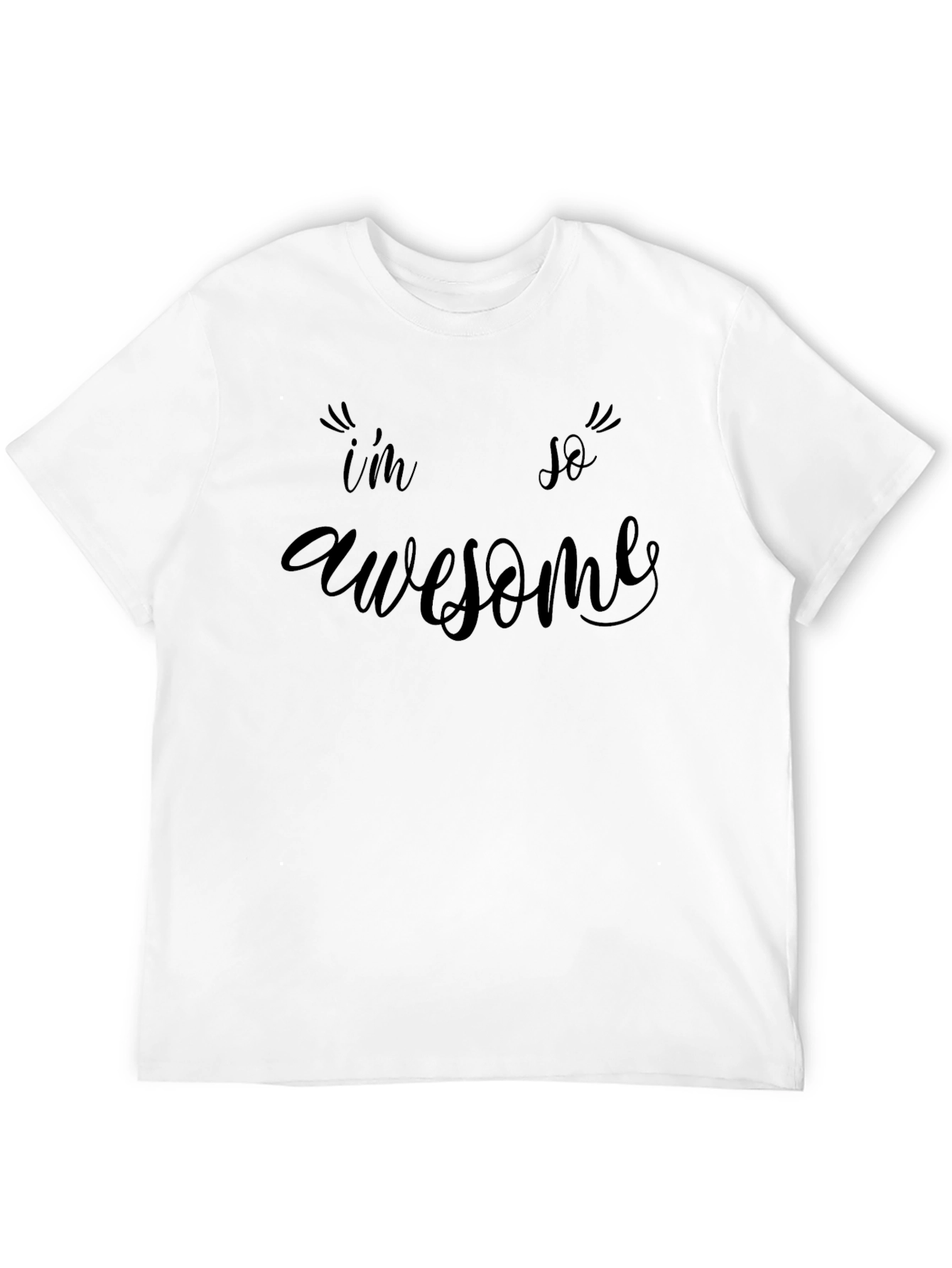 Awesome Graphic Black T-Shirt
