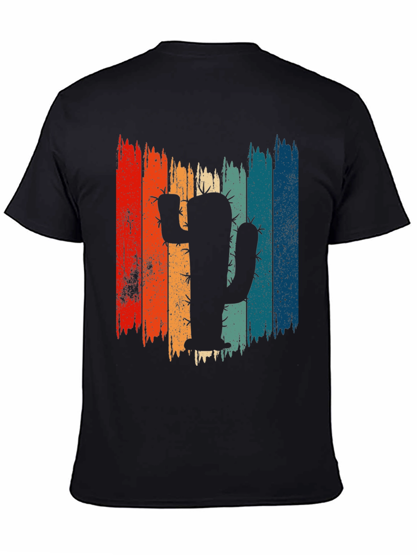 Retro Cactus Graphic Tee - Desert Vibes