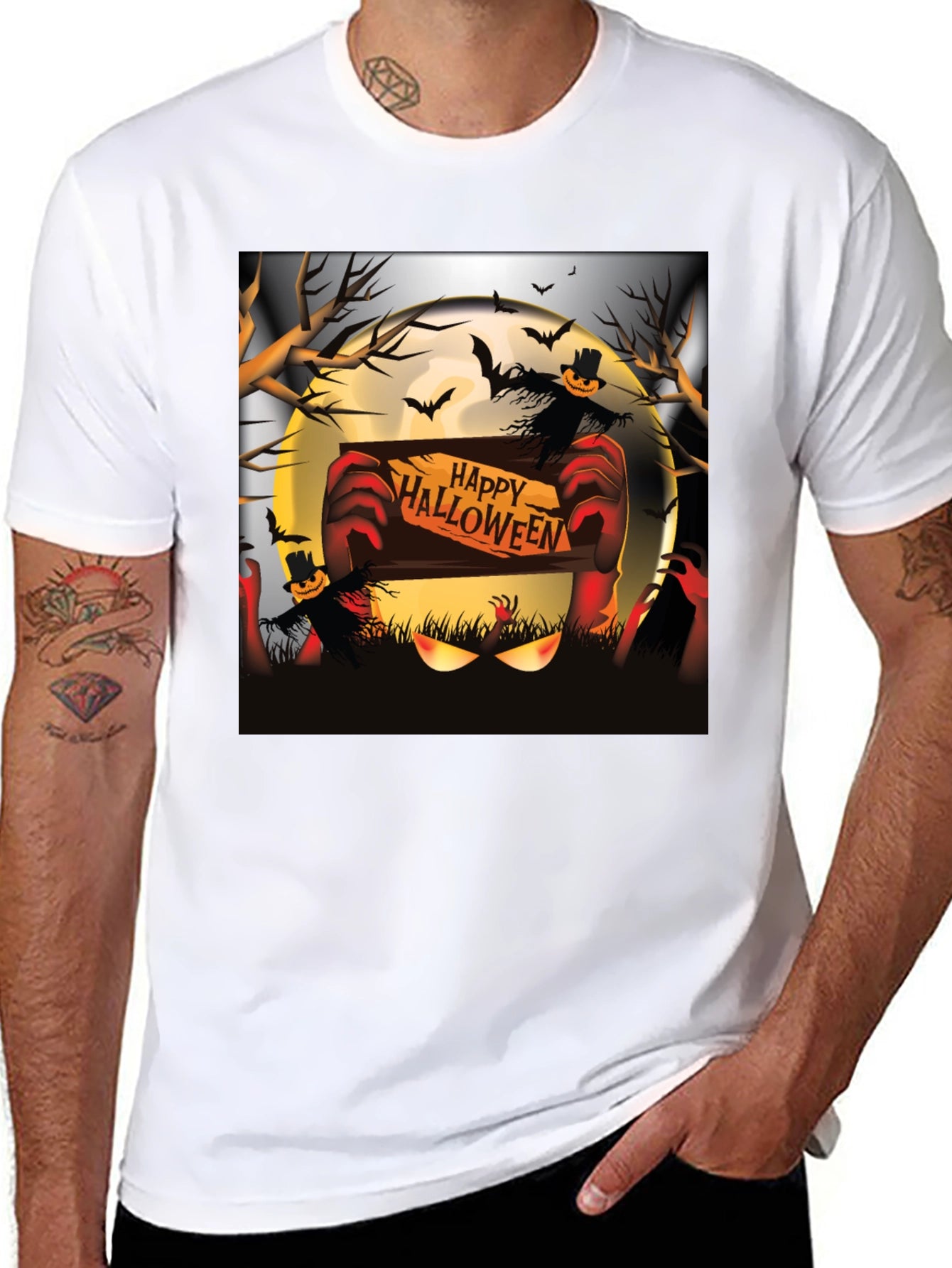 Happy Halloween T-Shirt - Spooky Season Tee