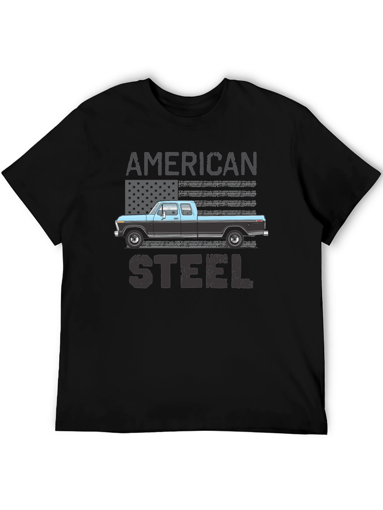 American Steel Truck Graphic T-Shirt
