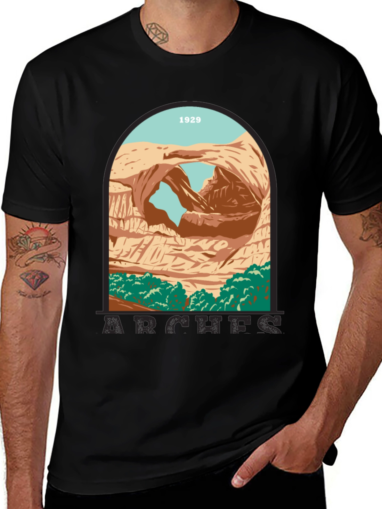 Arches National Park 1929 Graphic Tee