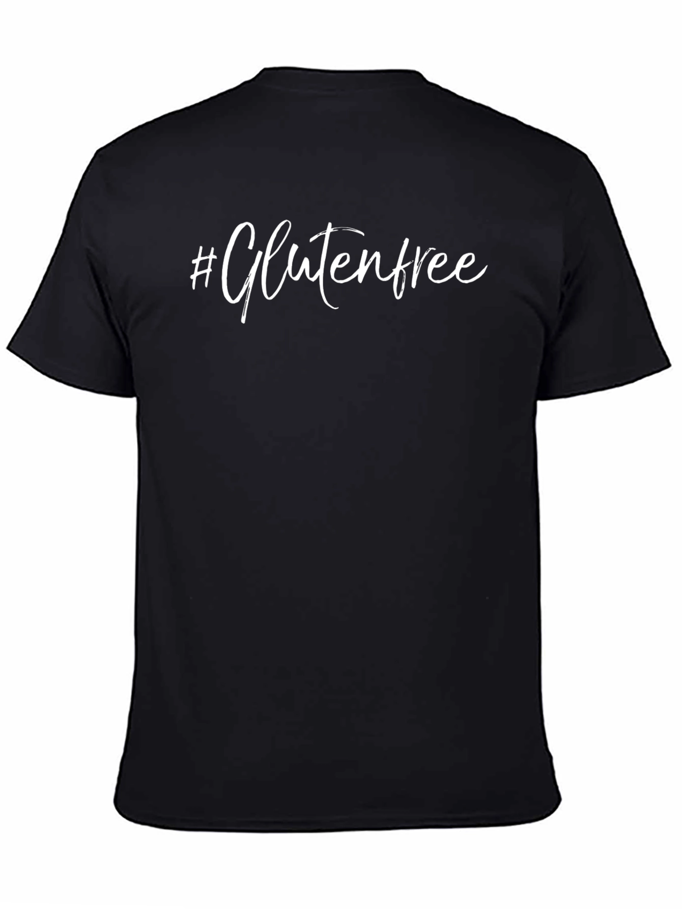 Gluten Free Graphic Tee - Stylish Black T-Shirt