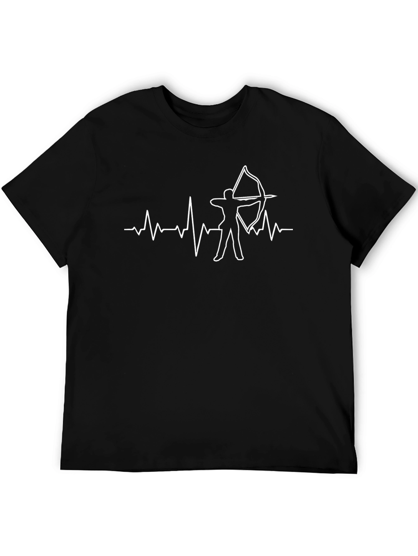 Archery Heartbeat T-Shirt - Bow Hunter Tee